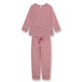 thumbnail image 1 of Sanetta Pijama largo para niña, con estampado de ratones, terciopelo Rosa 140, 1 of 3