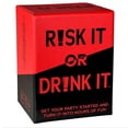 thumbnail image 1 of Risky Couples Card Game Thought-Provoking Conversations Card Board Game For Date Night Anniversaries Risk or drink it, 1 of 5