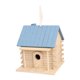 thumbnail image 3 of Casa para pájaros para el jardín, refugio para pájaros como regalo, para armar, colgante para el Azul, 3 of 8