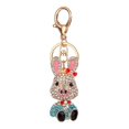thumbnail image 2 of Llavero de mujer Zulema Cristal Azul, 2 of 5