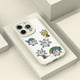 thumbnail image 3 of Proteja su iPhone con esta innovadora funda de goma TPU, que presenta un diseño minimalista y llamativo de dibujos animados., 3 of 3