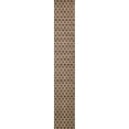 thumbnail image 2 of Unique Loom Trellis Collection Modern Morroccan Inspired with Lattice Design Area Rug, 2 ft 7 in x 16 ft 5 in Runner, Brown/Beige, 2 of 5