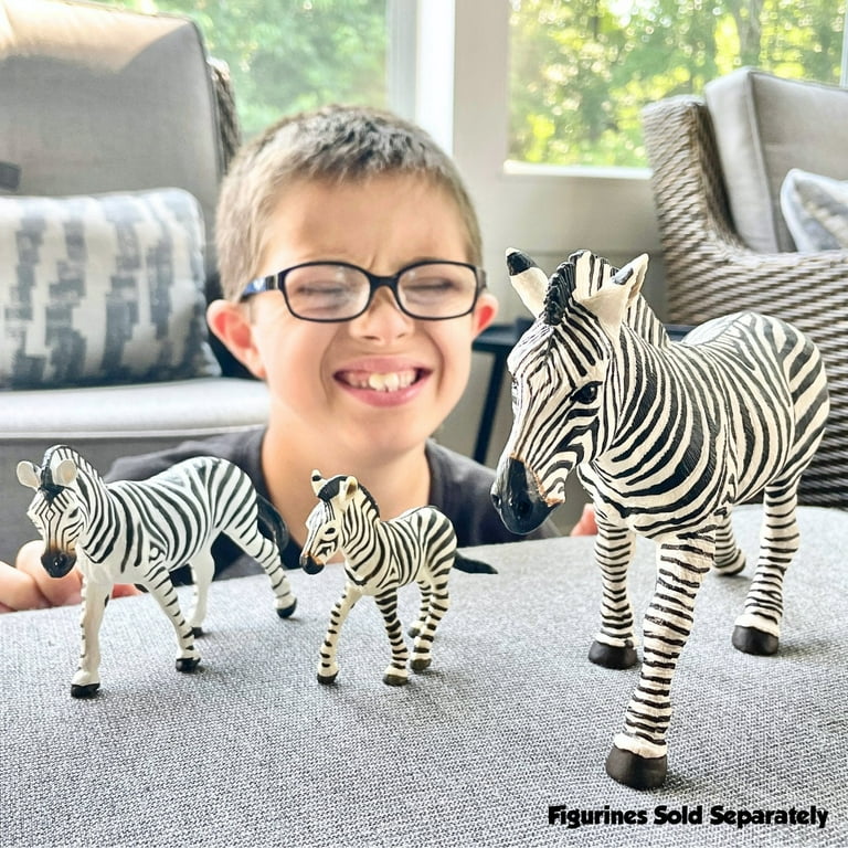 Jumbo Realistic Zebra Toy - Wildlife Wonders Collection By Jumbo Realistic Zebra Toy - Wildlife Wonders Collection By