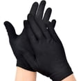 thumbnail image 2 of Guantes de trabajo LIUYMXG Algodón reutilizables Talla M Color negro, 2 of 5