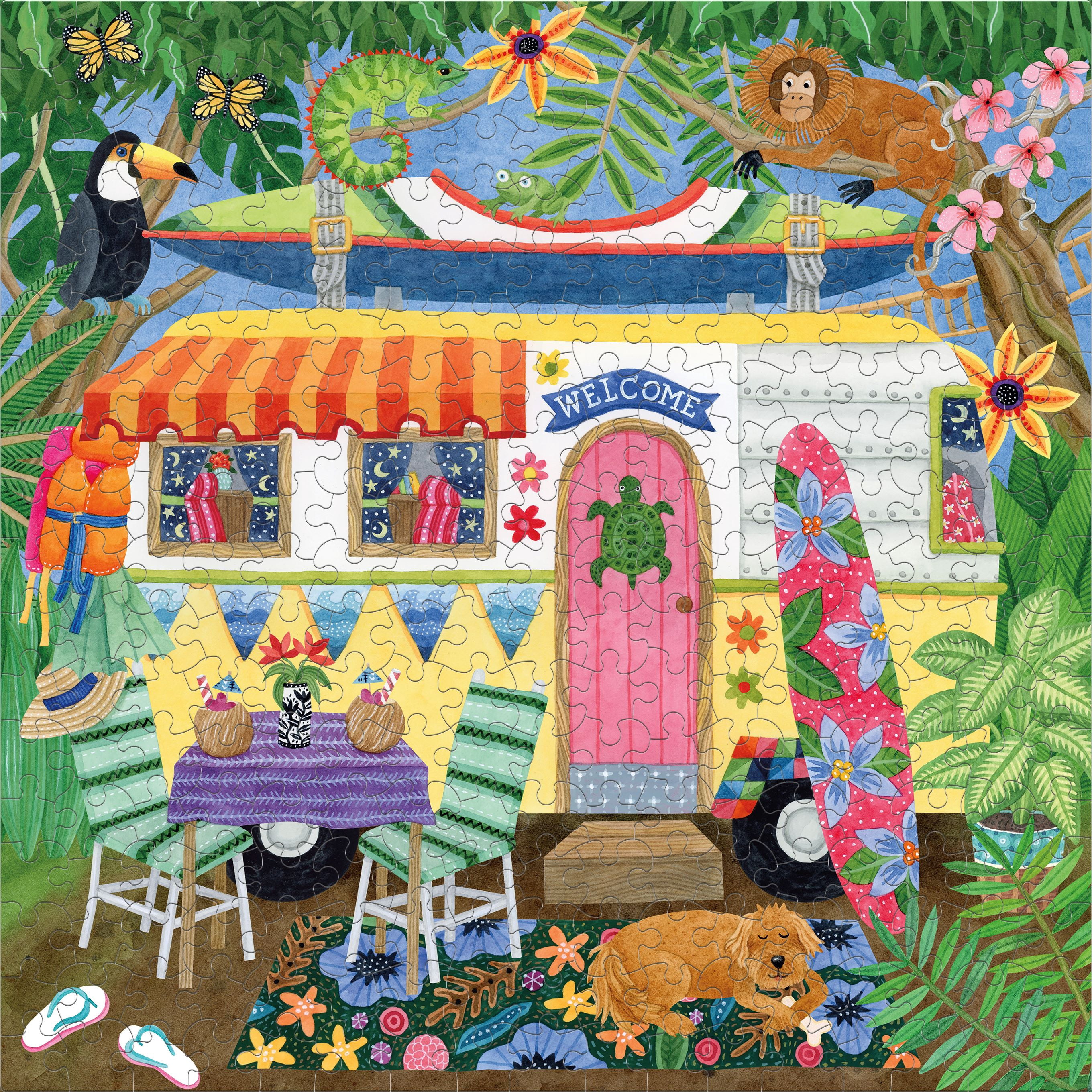 Ceaco Costa Rica Stephanie Peterson Jones 300 Piece Interlocking Jigsaw Puzzle