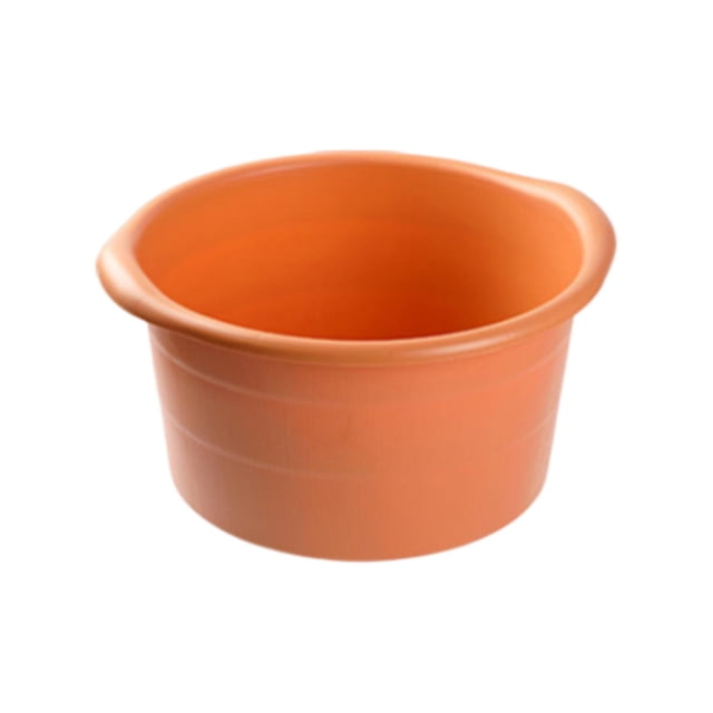 Lavabo Para Masaje De Pies Ba?era Para Pies Altura Conveniente 7.5 Pulgadas Para Mujeres Y Hombres Naranja Sunnimix Cuenca del baño de pies