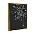 thumbnail image 3 of Stupell Industries Dangling Spider Web Insect Graphic Art Metallic Gold Floating Framed Canvas Print Wall Art, Design by Taylor Shannon Designs, 3 of 6