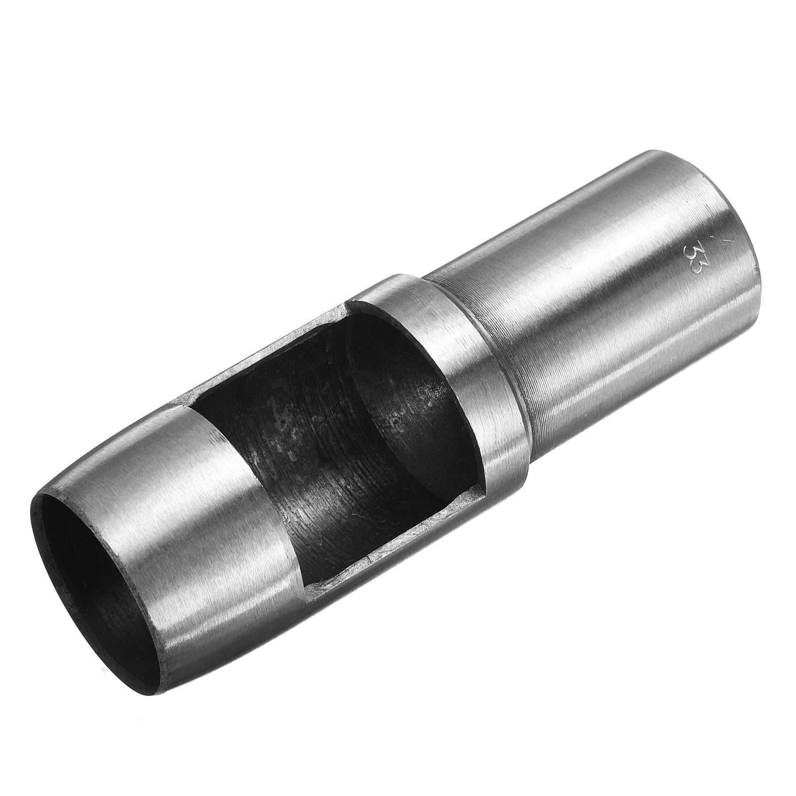 Uxcell Leather Round Hole Punch, 33mm Hollow Hole Puncher Cutter Carbon Steel Tool
