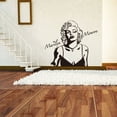 thumbnail image 1 of Adhesivo de pared extraíble Marilyn Monroe para decoración del hogar, 1 of 1