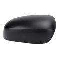 thumbnail image 1 of Car Side Wing Mirror Cap, Rearview Mirror Cover Cap Black Sturdy Protective Side Door Mirror Cover Replacement for Corsa C X01 2000 to 2012, 1 of 7