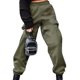 thumbnail image 3 of Chándal informal de gran tamaño para mujer, chándal inferior para correr, gimnasio, pantalones elásticos, ropa de descanso, 3 of 3