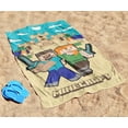 thumbnail image 4 of Toalla de playa Jay Franco Minecraft Alex y Steve 70x145cm, 4 of 6
