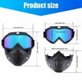 thumbnail image 4 of ZZYuan Goggles Paintball Cycling Protective Paintball Anti Fog For Skiing Paintball Shooting Cycling Fishing 2PCS, 4 of 9
