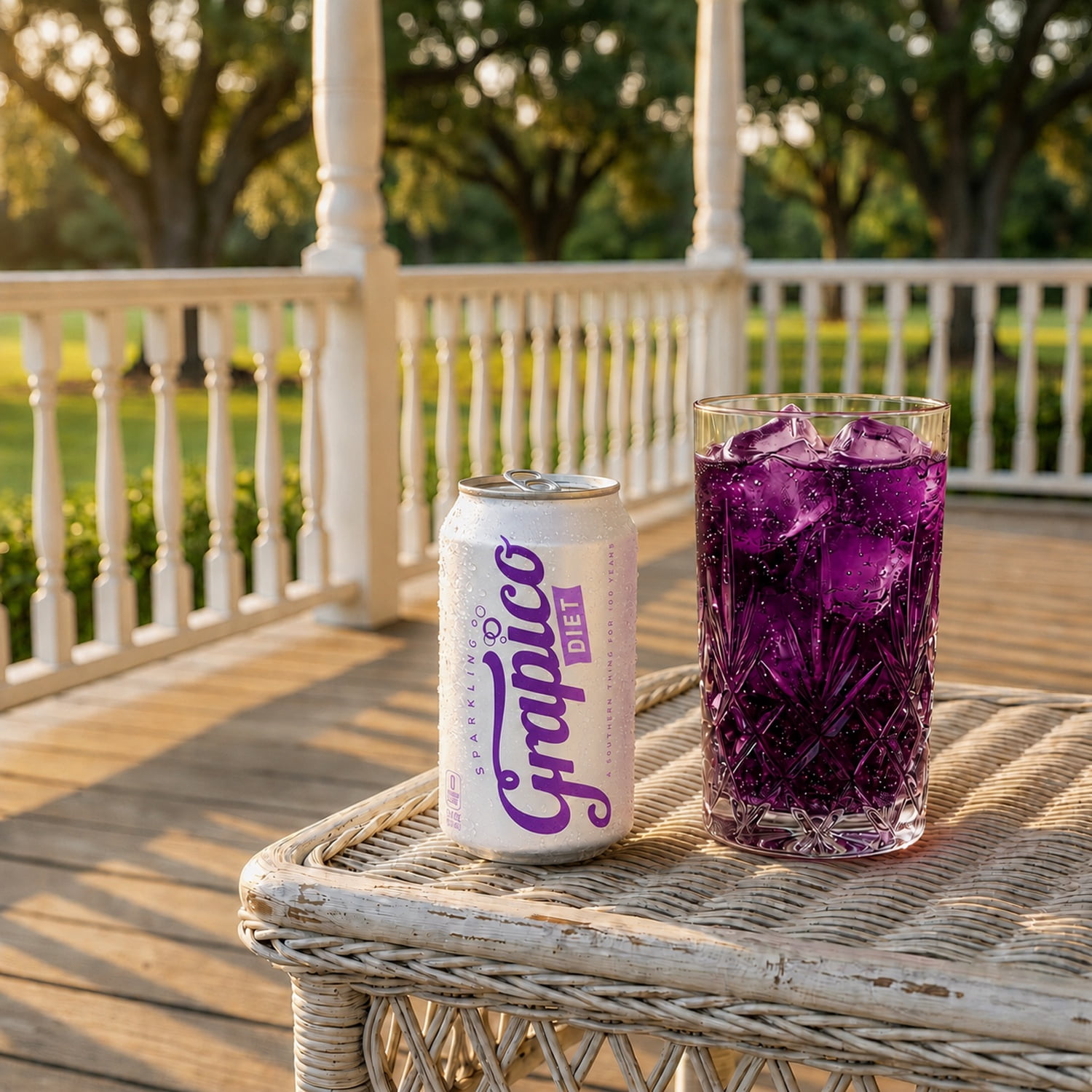 Diet Grapico Caffeine-Free Soda, 12 Fl. Oz., 12 Count