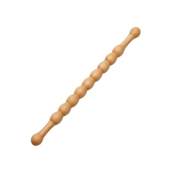 Rodillo De Masaje De Madera Para Relajación Muscular, Con Mango Redondeado Y Suave, Ideal Para El Contorno Corporal En Salones De Belleza. Pequeño