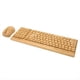 thumbnail image 4 of Teclado y Ratón Inalámbricos de 2,4 GHz, Conectar y Usar, de Madera de Bambú, 1200 DPI, para Ordenador Portátil de Oficina., 4 of 5