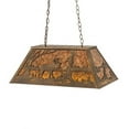 thumbnail image 6 of Meyda Tiffany 200970 6 Light 30" Wide Billiard Linear Pendant - Copper, 6 of 7