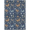thumbnail image 2 of Addison Rugs Chantille Indoor/Outdoor Transitional Kids Navy Machine Washable Rectangle Rug, 3' x 5', 2 of 8