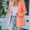 Orange, variant on Womens Blazer Open Front Long Sleeve Lapel Collar Fitted Blazers Chaquetas De Mujer Button Down Suit Dress Jackets for Women with Pockets Work Clothes for Women Green M