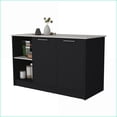 thumbnail image 5 of Kitchen Islands Modern Manufactured Wood with 59'' Countertop, Storage Cabinets & Shelves | Stationary Kitchen Islands | Large (56 in), 5 of 6