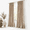 Beige/Champagne-52"W x 90"L (Pack of 2), variant on Champagne Polyester Curta90 Inch Long For Living Room Set Of 2 Panels Blackout Rod Pocket Tab Window Darkening Heavy Decorative Dr