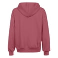 thumbnail image 6 of Uqiangy Crewneck Sweatshirt Crew Neck Sweatshirts Women Womens Crewneck Sweatshirt Tunic Sweatshirt Zip Up Hoodie Women Crewneck Sweatshirts Women Womens Zip Up Hoodies Red S, 6 of 9