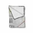 thumbnail image 2 of Saying Soft Flannel Fleece Blanket, Relax Refresh and Recharge on Office Table with Computer Coffee Notepad Illustration, Cozy Plush for Indoor and Outdoor Use, 70" x 90", Multicolor, by Ambesonne, 2 of 6