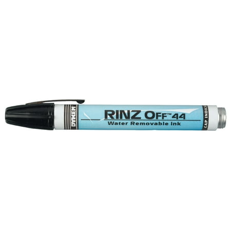 UPC: 0084353911053 | ITW Professional Brands RINZ OFF Water Removable Temporary Markers  Blue  Medium