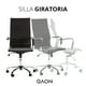 thumbnail image 4 of Juego de 2 Silla de Escritorio Gaon Ergonomica y Ajustable Negro, 4 of 9