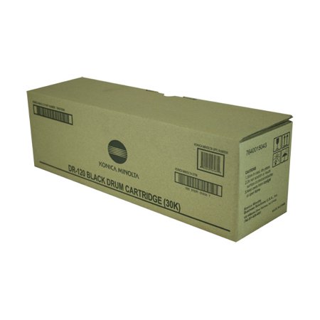 OEM konica minolta dr120 (7640015043) drum unit  black  30k yield - for use in konica minolta bizhub 25