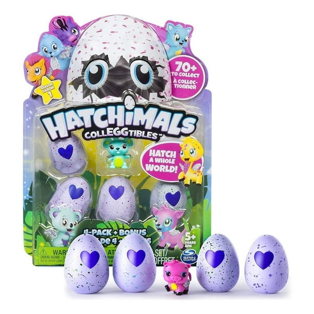 Spin Master Hatchimals CollEGGtibles paquete de 4 con regalo Spin Master 1 Walmart en linea