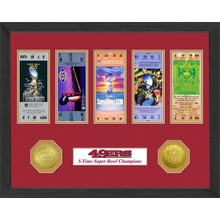 San Francisco 49ers SB Championship Ticket Collection