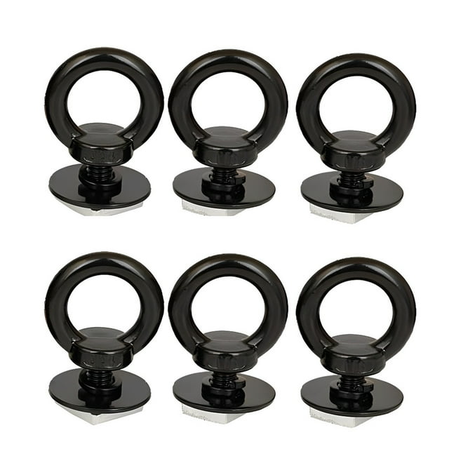 Decodeary Boulons de Rail M8 Résistants aux Chocs, Boulons à il, Rangement Facile, Acier Inoxydable 304, 6 Pcs, 1 Ensemble