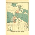 thumbnail image 1 of 24"x36" Gallery Poster, map of Indian land cession northern michigan 1897, 1 of 1