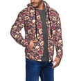 thumbnail image 2 of Kdxio Skull rock record artist Print Men Hoodies Casual Hoodies for Men with Zip Pockets Full Zip Long Sleeve Sweatshirt Sports Hooded Jacket-Medium, 2 of 5