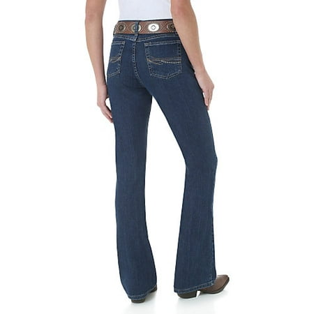 As Real As Wrangler Misses Classic Fit Boot Cut (Best Real Denim Jeans)