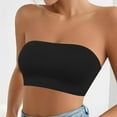 thumbnail image 2 of Women Strapless Bandeau Bra Tube Tops Bra Bralette Seamless Comfortable Bra, 2 of 5