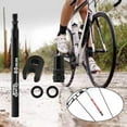 thumbnail image 3 of Extensor de válvula Presta Macarena para bicicleta 80mm negro, 3 of 8
