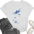 thumbnail image 5 of Bgstyu Summer Graphic shirts for Women Cute Boho Flowers Tshirt Casual Short Sleeve Crew Neck Tee Tops, 5 of 7