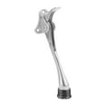 thumbnail image 1 of Tope de puerta Pestillos de puerta Pedal Anti-empuje Hardware de puerta resistente (plateado grande), 1 of 7