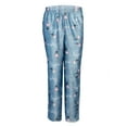 thumbnail image 3 of Winnie the Pooh Womens Eeyore Satin Straight Leg Long Pyjama Set, 3 of 4