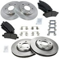 thumbnail image 3 of TRQ Front and Rear Brake Pad & Rotor Kit Brake Pads Brake Rotor Semi-Metallic Fits Select 2005-2008 Buick LaCrosse Pontiac Grand Prix, 3 of 5
