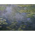 thumbnail image 2 of Monet, Claude 24x19 White Modern Wood Framed Museum Art Print Titled - Water Lilies - Nympheas IV, 2 of 4