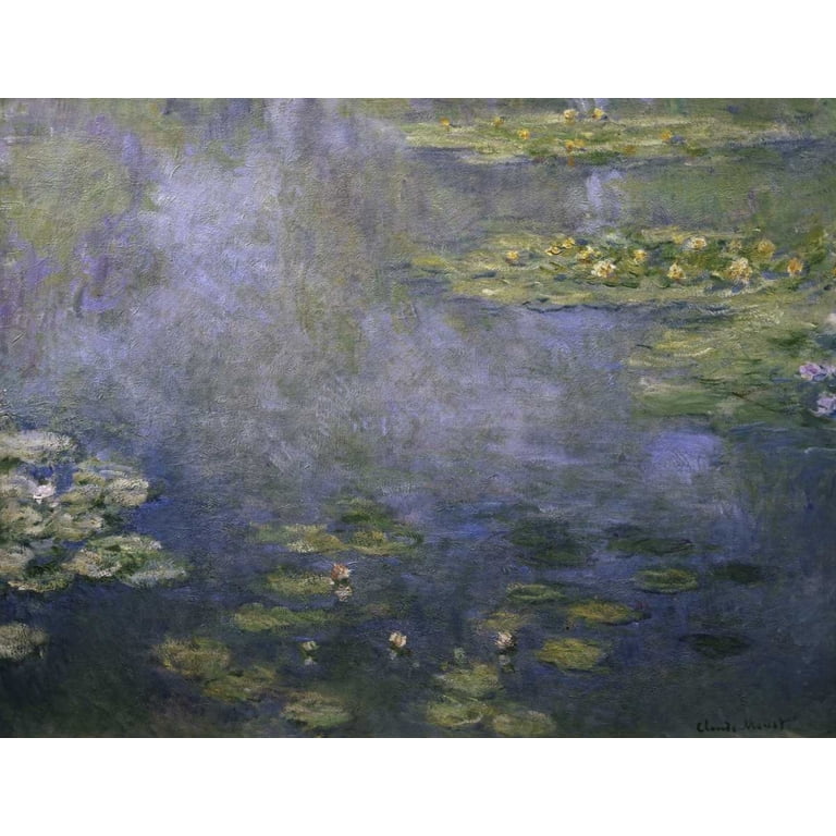 Monet, Claude 24x19 White Modern Wood Framed Museum Art Print