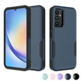 thumbnail image 1 of For Samsung Galaxy A03S A13 A14 A23 A32 A34 A53 A54 5G Case,Njjex 2 in 1 PC Phone Case ,Rubber & Rugged Shockproof Full Body Protection Case Cover-Blue, 1 of 5