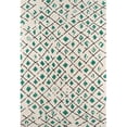 thumbnail image 1 of Momeni BUNGLBUN-2GRN5076 Novogratz Bungalow Collection Area Rug, 5 ft. x 7 ft. 6 in. - Green, 1 of 1