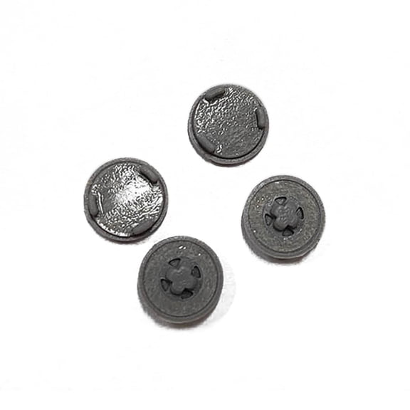 Yoetaun Original 4Pieces/Set for Laptop 3/4 Foot Pad DShell Anti-skid Rubber Pad 1951 1868 Rubber Foot Grey