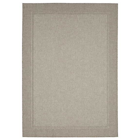 Sphinx Caicos Area Rug CA03N Casual Grey Border 3' 3" X  5' Rectangle