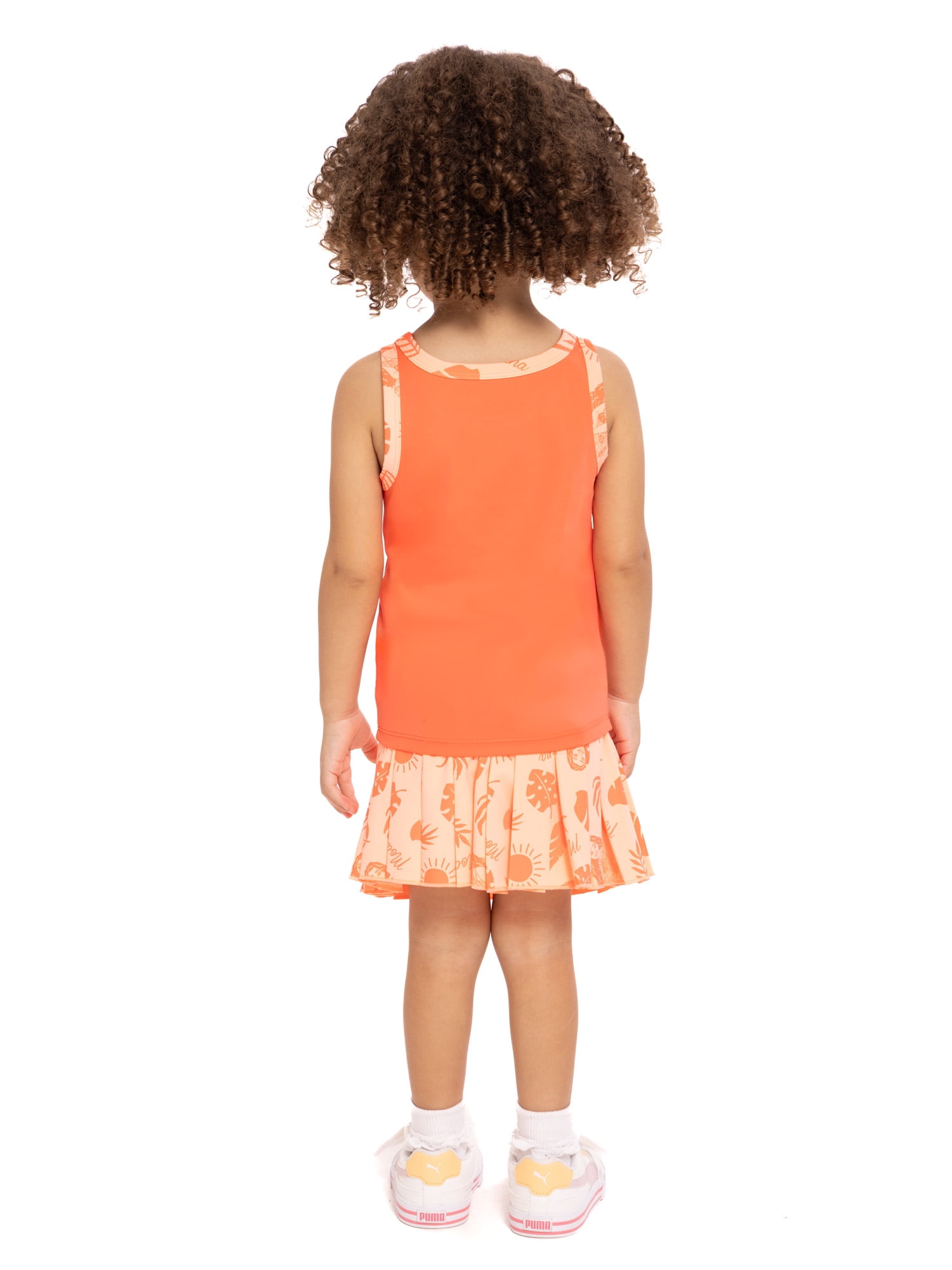 Moana Toddler Girls Active Tank Top and Pleated Skort Set, 2-Piece, Sizes 12M-3T