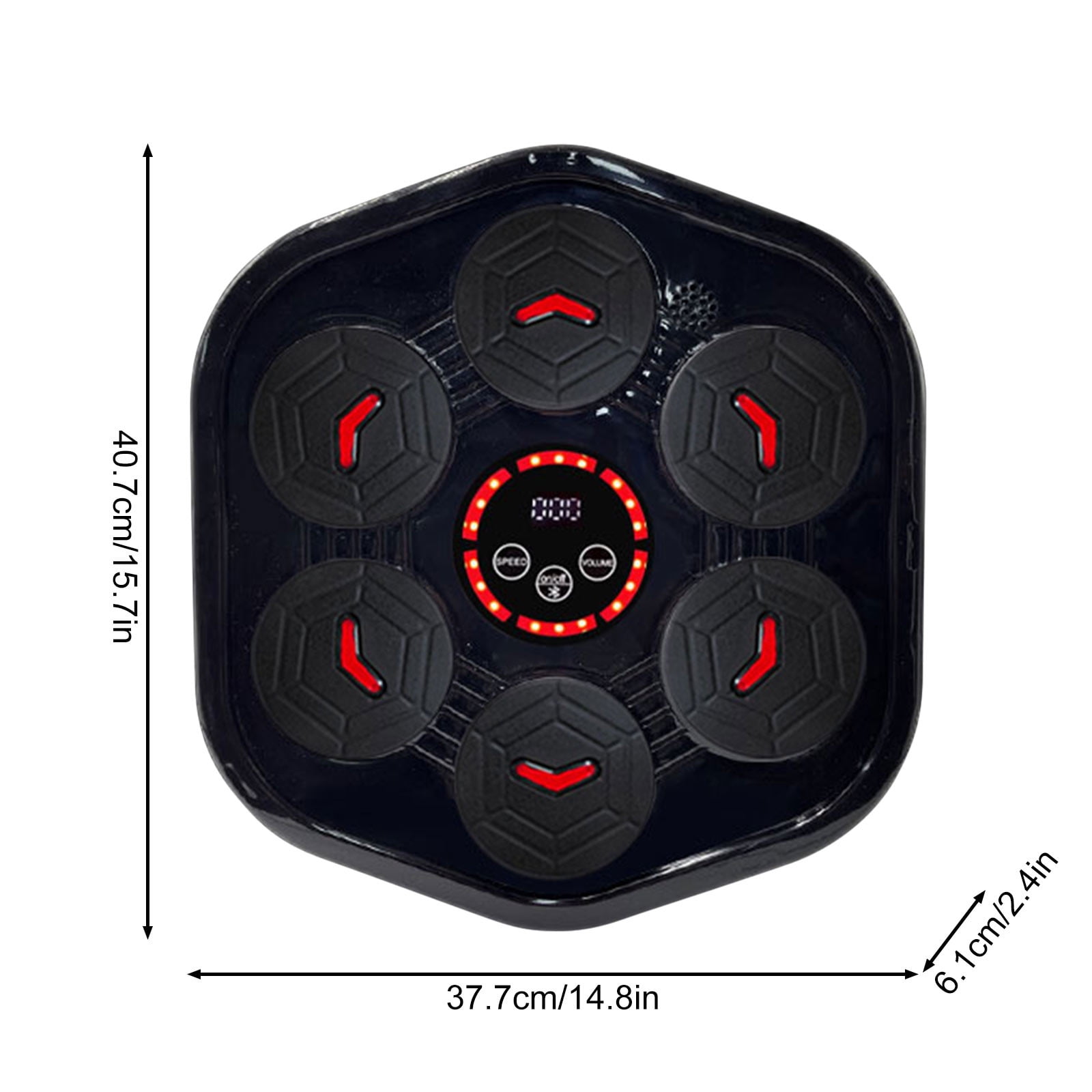 2026 Upgraded Music Boxing Machine for Adults and Kids, Large Size Wall Mounted Boxing Training Equipment, Punching Bag for Home,Office,Gym